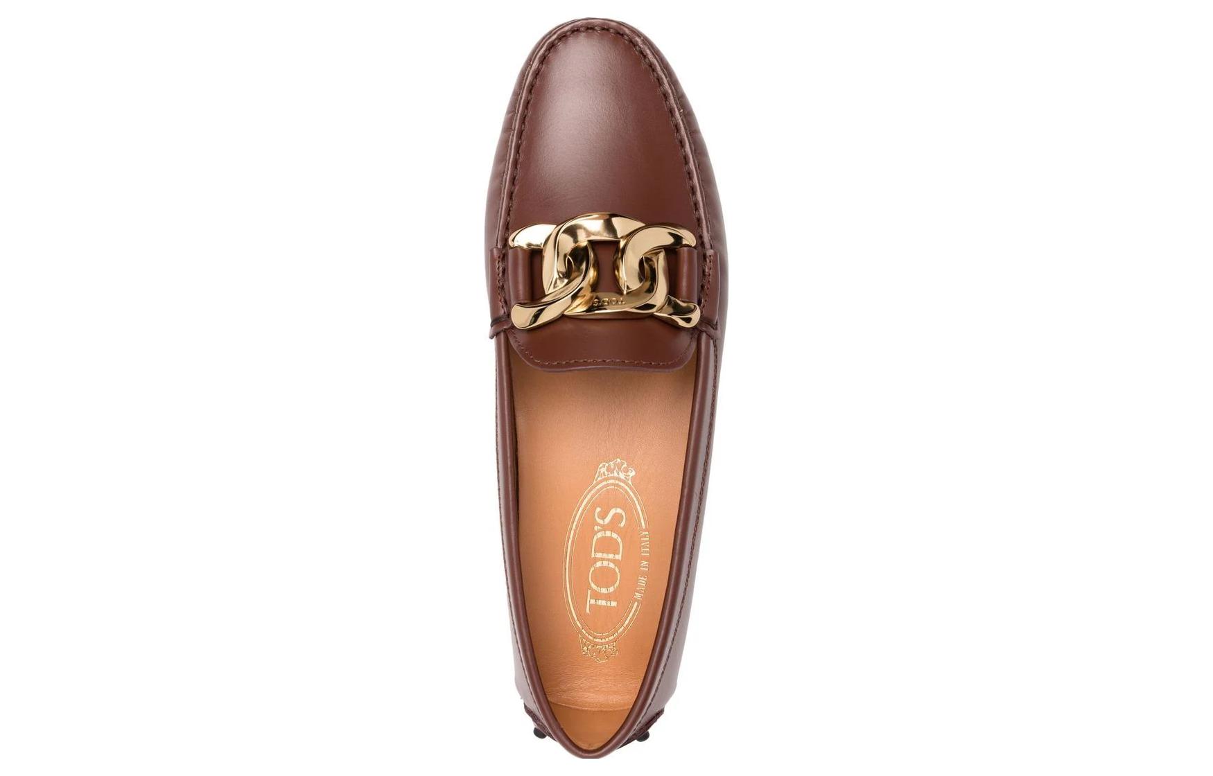 (W) TOD'S Loafer 'Brown' 圖 6