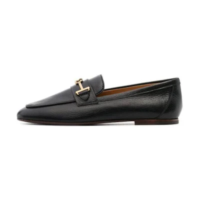 (W) TOD'S Loafer 'Simple Black Casual'