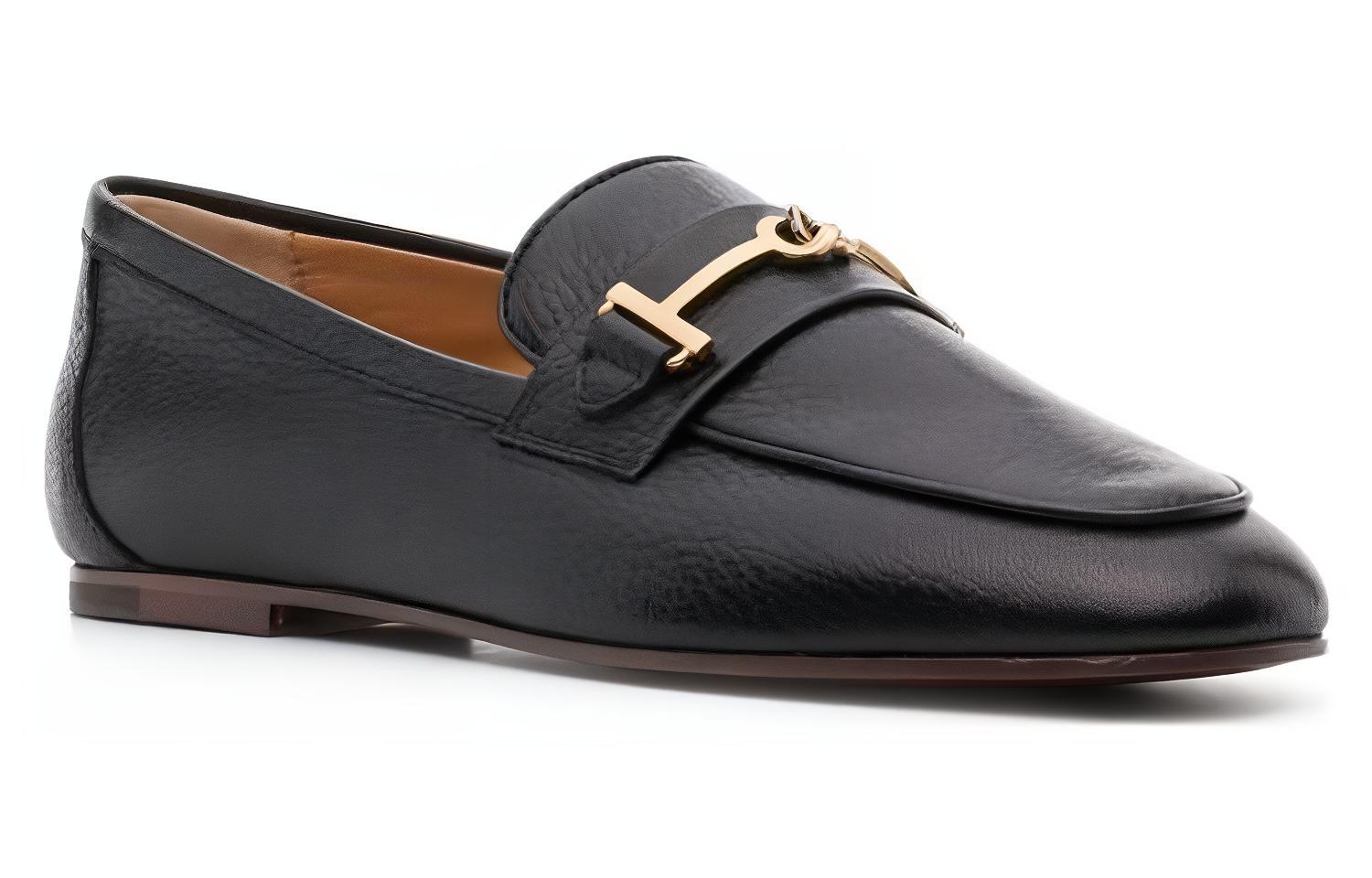 Lookbook (W) TOD'S 乐福鞋 '简约黑色休闲款' XXW79A0HM60MBWB999