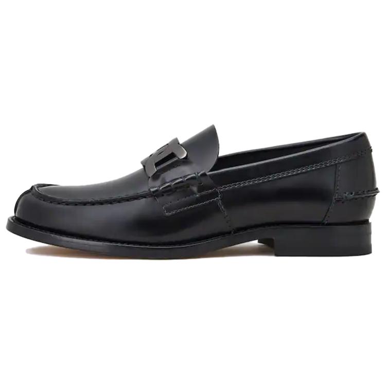 (W) TOD'S Loafer Retro 'Semi-Gloss Black Leather'