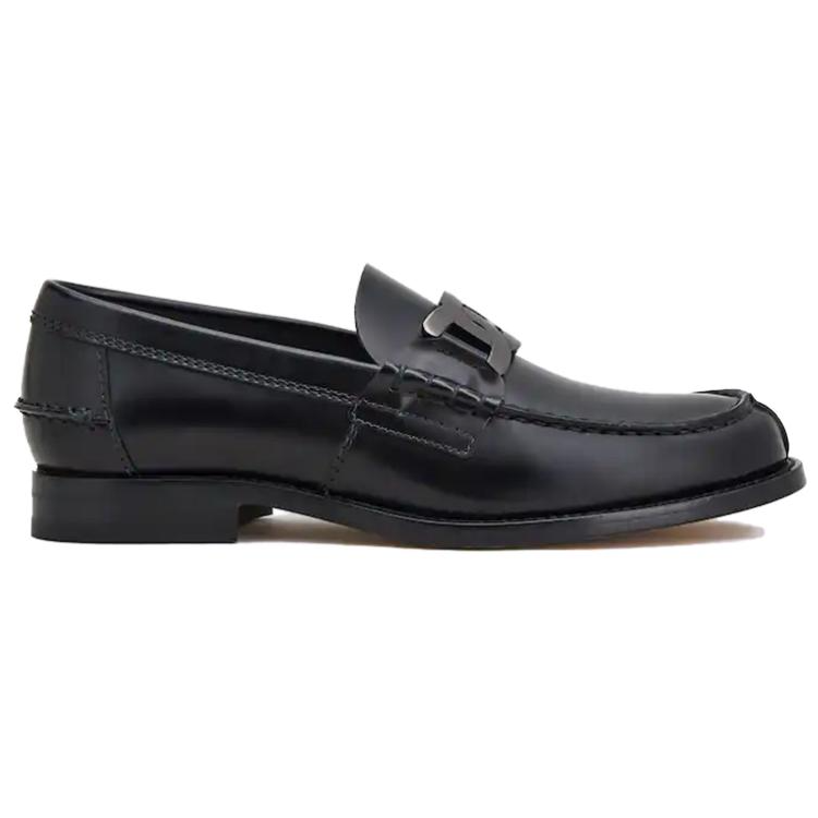 (W) TOD'S Loafer Retro 'Semi-Gloss Black Leather' 圖 2