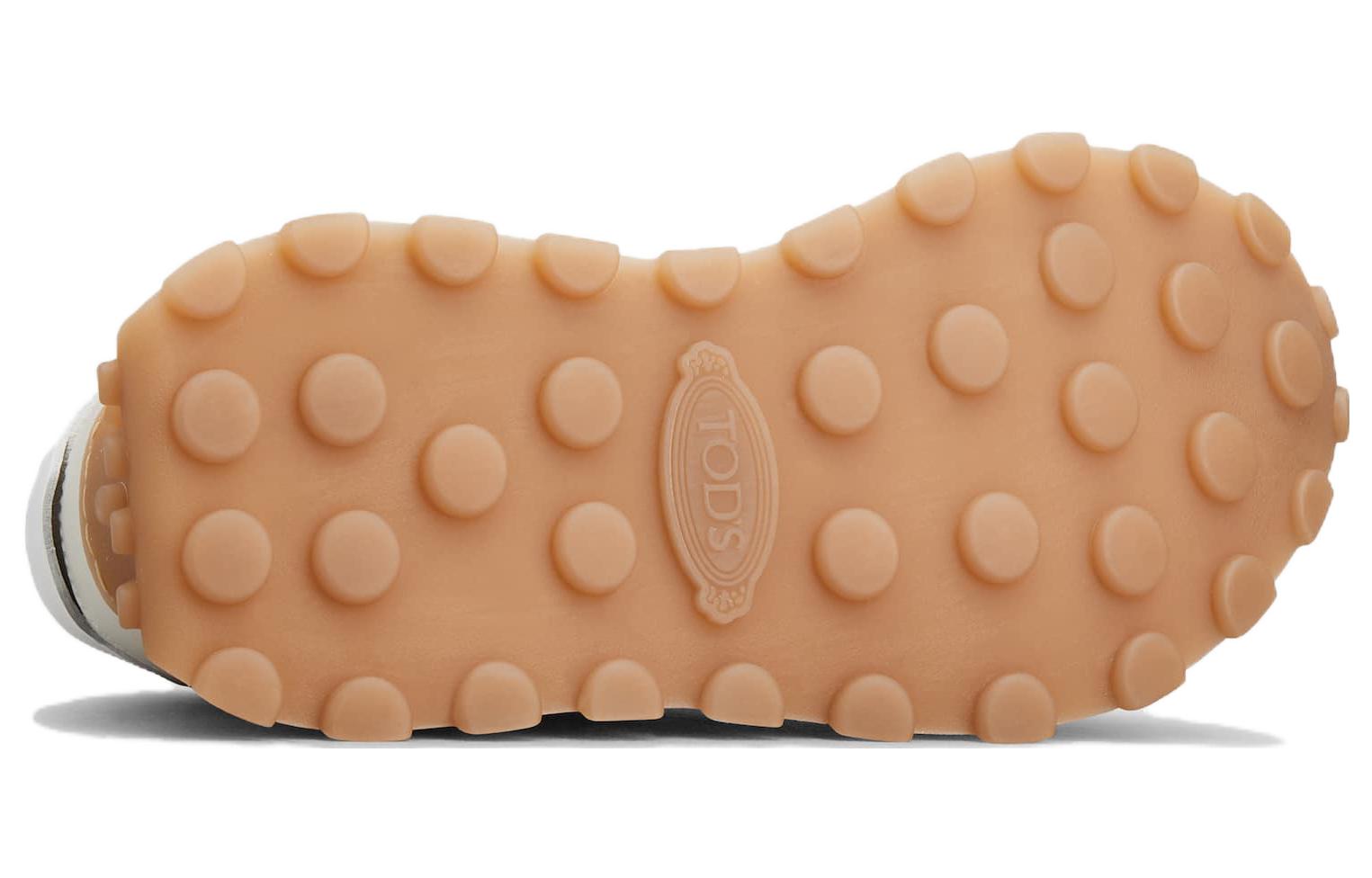 Purchase TOD'S 托德斯 织物皮革 圓頭繫帶 低幫 生活休閒鞋 女款 米白