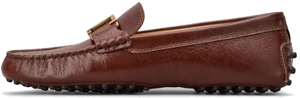 (Women) TOD's Low-Top Slip-On Leather Flat 'Brown' XXW00G0GH70RWLS202 (Women) TOD's Low-Top Slip-On Leather Flat 'Brown' XXW00G0GH70RWLS202