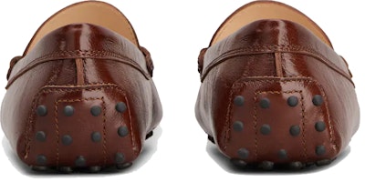 TOD'S 低幫套腳皮革平底鞋 女款 棕色 Shop TOD'S 低幫套腳皮革平底鞋 女款 棕色