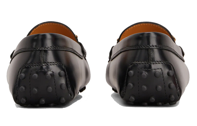 (W) TOD's Low Top Leather Slip-On 'Black' 圖 3