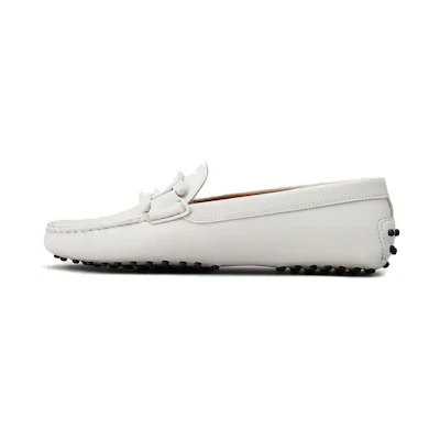 (W) TOD's Low Top Slip-On Leather 'White'