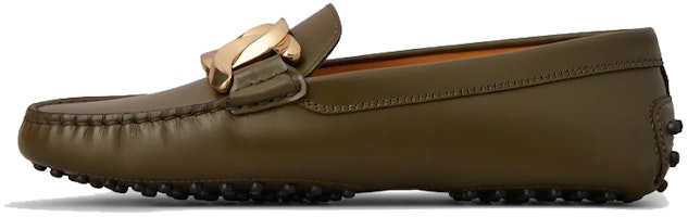 (Women) TOD's Low Top Slip-On Leather 'Green' XXW00G0GC70QGWV611 (Women) TOD's Low Top Slip-On Leather 'Green' XXW00G0GC70QGWV611