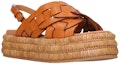 Order (W) TOD'S Sandal Bertumit Terbuka Dengan Gesper 'Coklat' XXW72K0GS70MIDG622OCRA