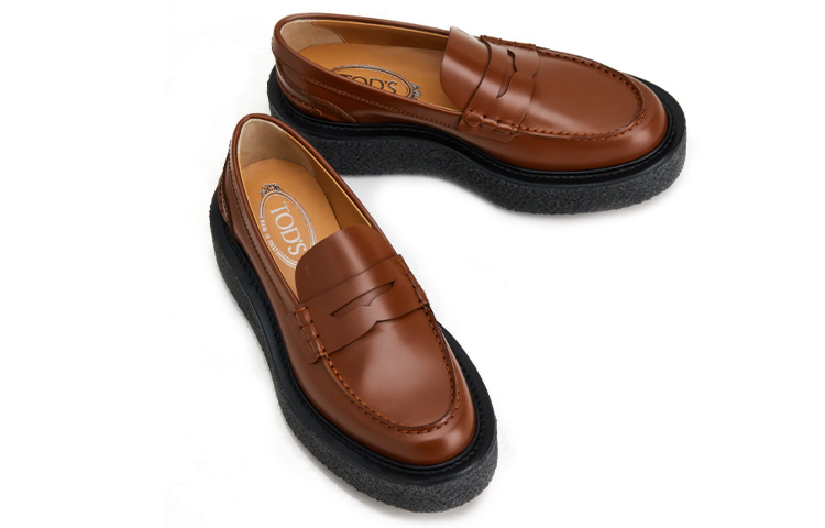 Lookbook (W) トッズ 厚底スニーカー (ブラウン) XXW02K0EZ90OG9S013