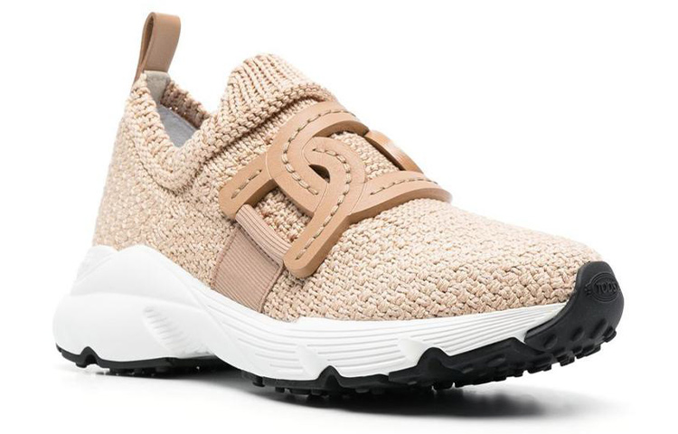 (W) TOD'S Polyester Slip-On 'Beige' 圖 2