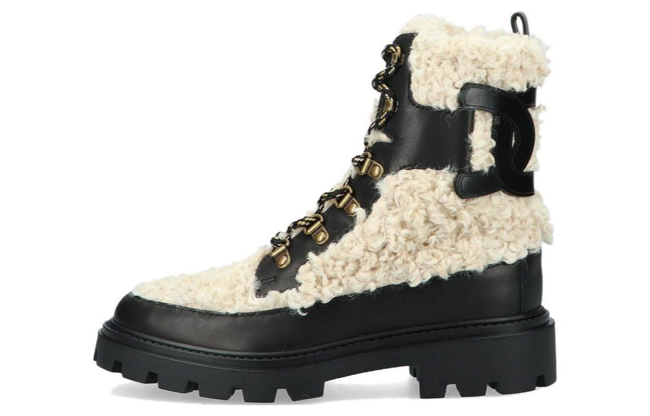 (Women) TOD'S Round Toe Lace-Up Ankle Boot 'Black' XXW08J0HP80SRT1811