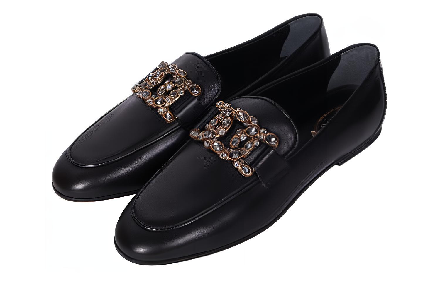 (W) TOD'S Round Toe Loafer 'Black Casual' 圖 3