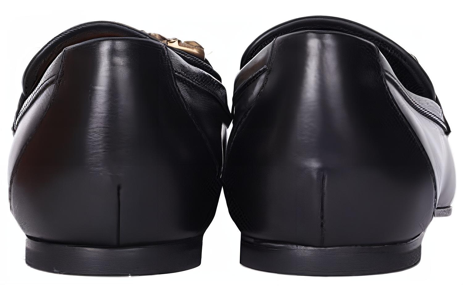 (W) TOD'S Round Toe Loafer 'Black Casual' 圖 5