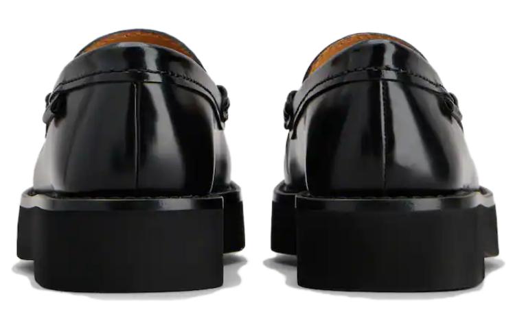 (W) TOD'S Round Toe Loafers 'Black Fashion' 圖 4