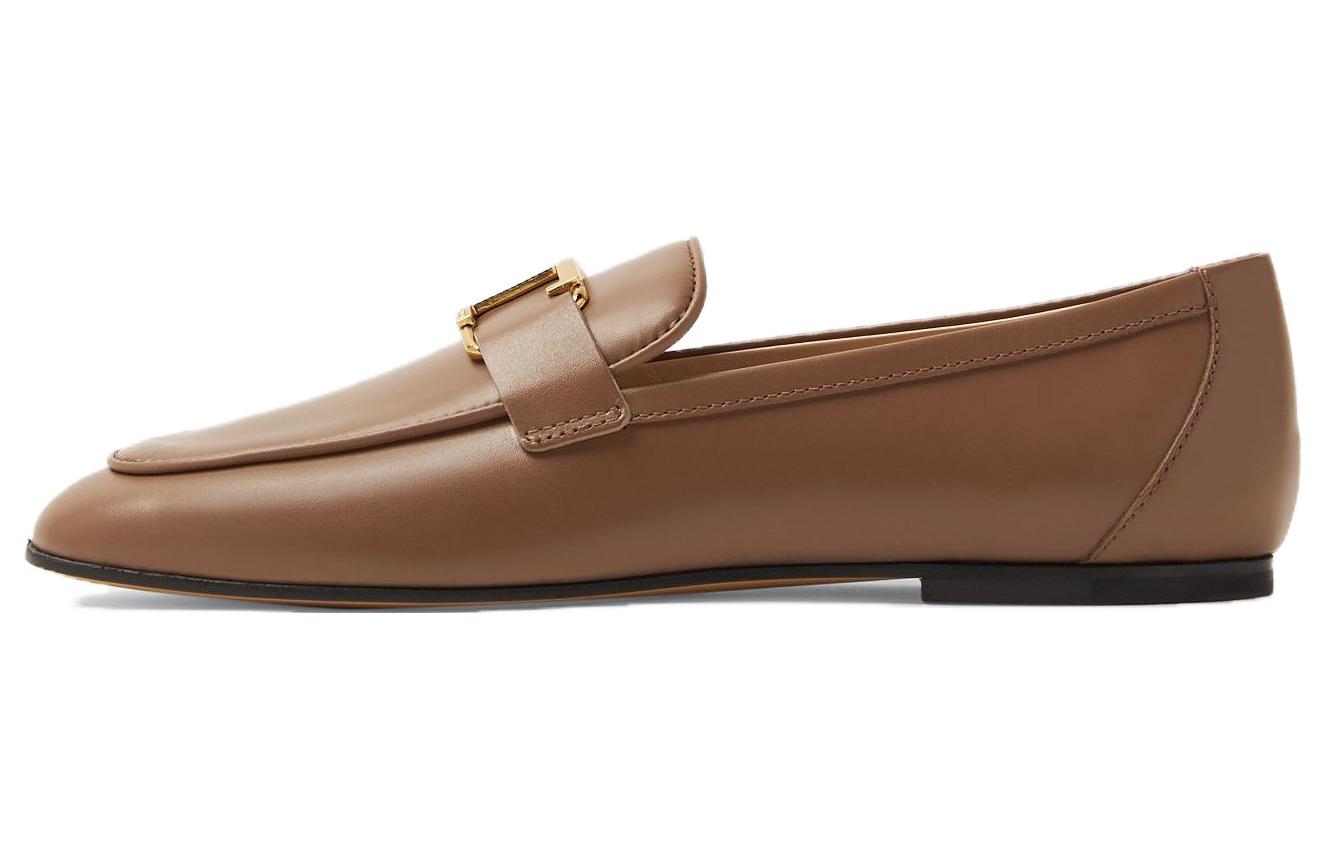 (W) TOD'S Round Toe Loafers 'Brown'