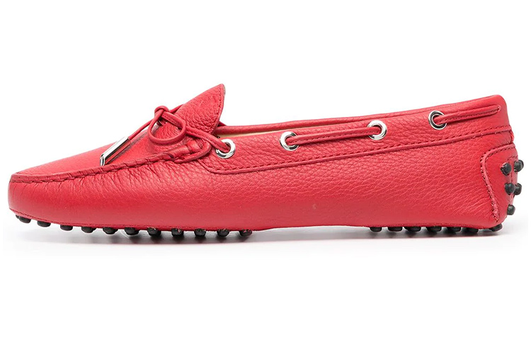 Buy (W) Zapatos Planos TOD'S Simples y Modernos 'Rojos' XXW0FW050305J1