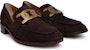 (W) TOD'S Slip-On Tumit Chunky 'Coklat Fesyen' XXW28K0FR00D8WS611