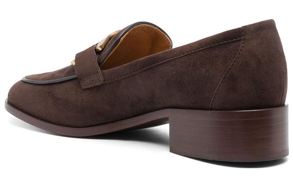Shop (W) TOD'S 棕色时尚厚底乐福鞋 XXW28K0FR00D8WS611