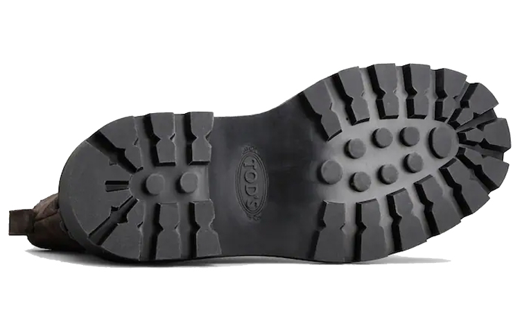 (W) TOD's Suede Chelsea Boots 'Brown' 圖 4