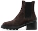 Buy (W) TOD'S But Chelsea Tumit Chunky Hujung Bulat Kulit Suede 'Coklat' XXW08D0EA10BYES808