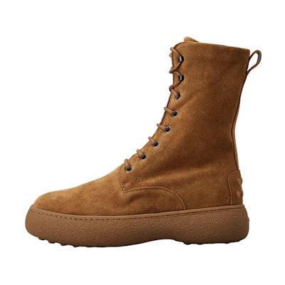 (W) TOD'S Suede Lace-Up Boots 'Brown'