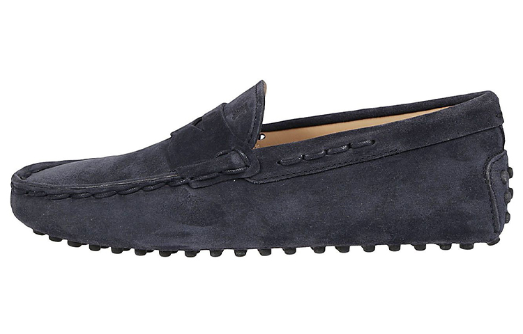 (W) TOD'S Suede Loafers 'Deep Blue'