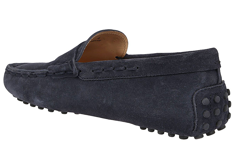 (W) TOD'S Suede Loafers 'Deep Blue' 圖 3