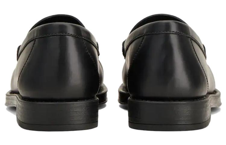 (W) TOD's Timeless Low-Top Leather Loafers 'Black' 圖 3