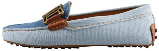 (Women) TOD'S Canvas Slip-On Round Toe Low-Top 'Blue' XXW00G0HB10R43ZZEU (Women) TOD'S Canvas Slip-On Round Toe Low-Top 'Blue' XXW00G0HB10R43ZZEU