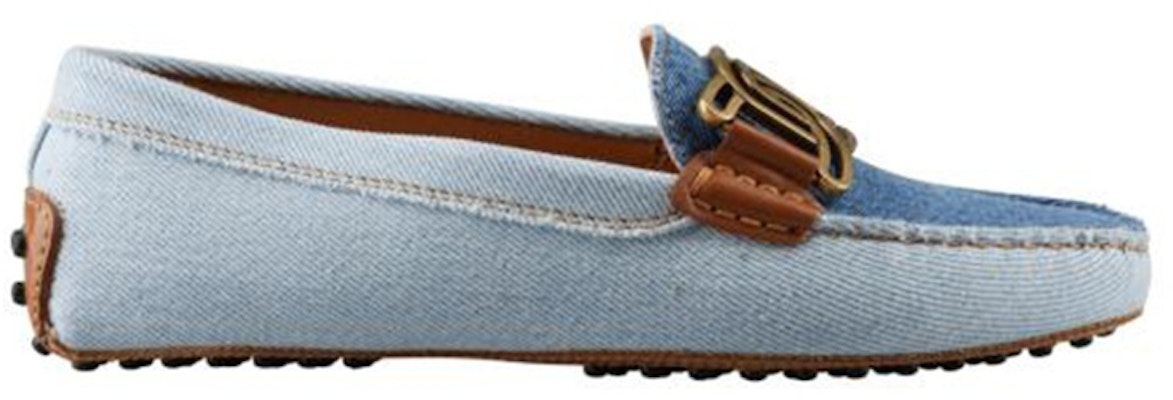 托德斯 TOD'S 女士藍色平底棉布套腳圓頭低幫鞋 Order 托德斯 TOD'S 女士藍色平底棉布套腳圓頭低幫鞋