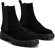 Lookbook (W) 토즈 심플 블랙 첼시 부츠 (Tod's Simple Black Chelsea Boots) XXW08J0GF90BYEB999