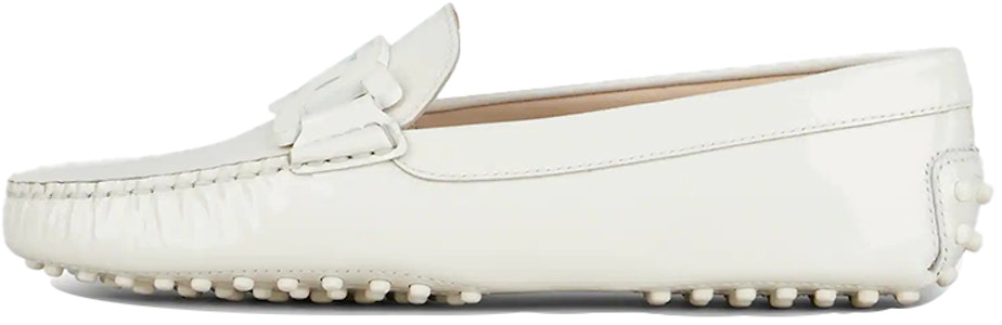 (W) TOD'S City Gommino 'Putih Patent Ringkas' XXW00G0DN23OW0C016 Buy (W) TOD'S City Gommino 'Putih Patent Ringkas' XXW00G0DN23OW0C016