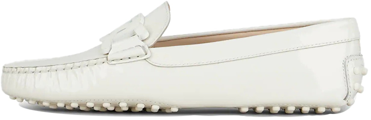 (Women) TOD'S City Gommino 'Simple Patent White' XXW00G0DN23OW0C016 Buy (Women) TOD'S City Gommino 'Simple Patent White' XXW00G0DN23OW0C016