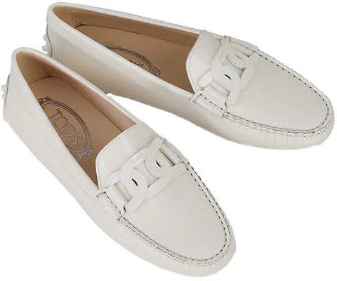 (Women) TOD'S City Gommino 'Simple Patent White' XXW00G0DN23OW0C016 Lookbook (Women) TOD'S City Gommino 'Simple Patent White' XXW00G0DN23OW0C016