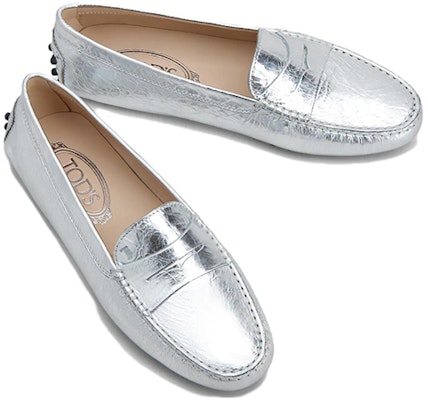 (W) TOD'S Gommino '银色' XXW00G0001009DB200 Order (W) TOD'S Gommino '银色' XXW00G0001009DB200