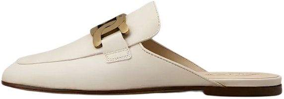 (Women) TOD'S Kate 'White with Metal Chain Detail' XXW79A0EX40NF5B008 (Women) TOD'S Kate 'White with Metal Chain Detail' XXW79A0EX40NF5B008