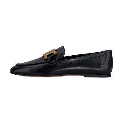 (W) TOD'S Kate Loafers 'Black Casual'
