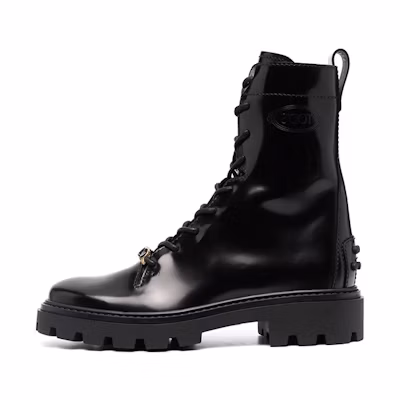 (W) TOD‘S TOD’S Leather Ankle Boots 'Simplified Trend Black'
