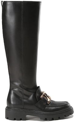 (W) Botas Altas de Cuero Trenzado con Hebilla TOD'S 'Moda Negra' XXW08J0FG50GOCB999 Order (W) Botas Altas de Cuero Trenzado con Hebilla TOD'S 'Moda Negra' XXW08J0FG50GOCB999