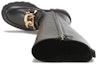 Purchase (W) Botas Altas de Cuero Trenzado con Hebilla TOD'S 'Moda Negra' XXW08J0FG50GOCB999