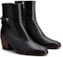 Order (W) TOD'S But Ankle Kulit Tumit Chunky Hujung Bulat 'Hitam' XXW02J0HU50GOCB999