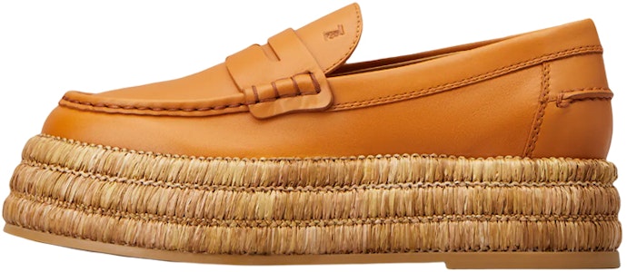 (W) TOD'S Kulit Slip-On Platform 'Orange' Berhujung Bulat XXW72K0GQ90N6MG622 Buy (W) TOD'S Kulit Slip-On Platform 'Orange' Berhujung Bulat XXW72K0GQ90N6MG622