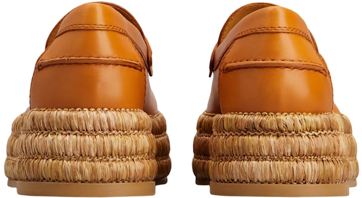 (W) TOD'S Kulit Slip-On Platform 'Orange' Berhujung Bulat XXW72K0GQ90N6MG622 Lookbook (W) TOD'S Kulit Slip-On Platform 'Orange' Berhujung Bulat XXW72K0GQ90N6MG622
