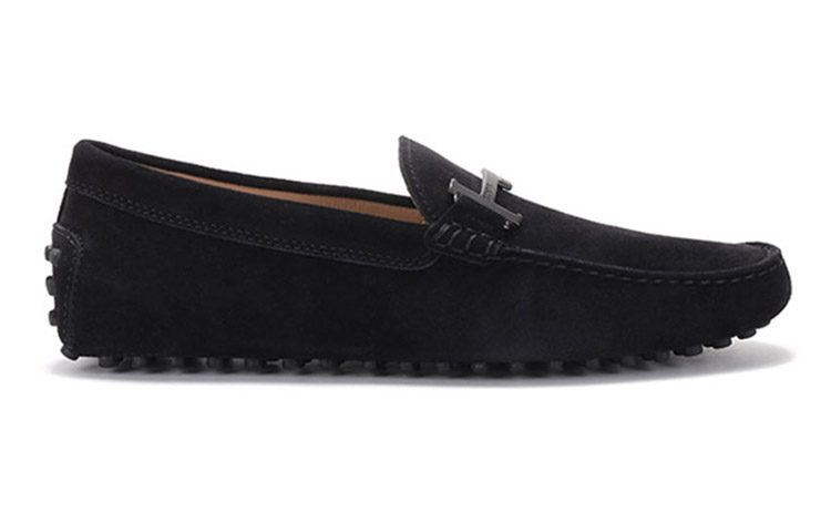(W) TOD'S Loafer FW21 'Black Suede Buckle' 圖 2