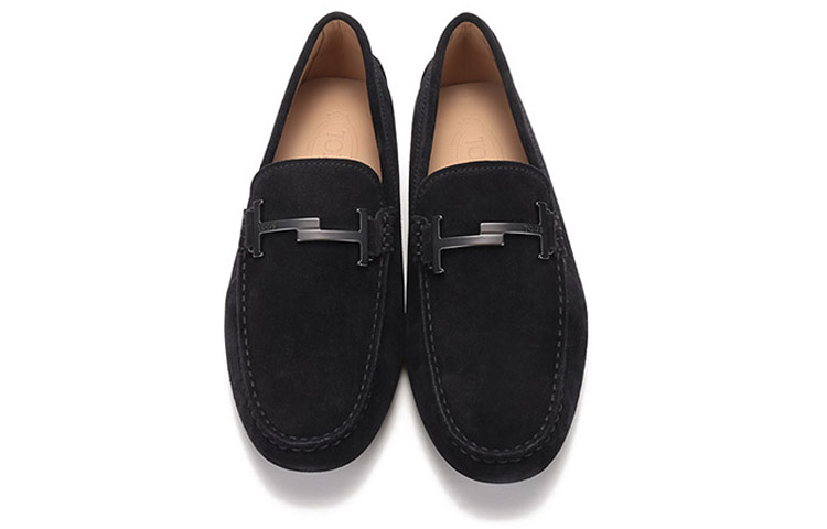 (W) TOD'S Loafer FW21 'Black Suede Buckle' 圖 4