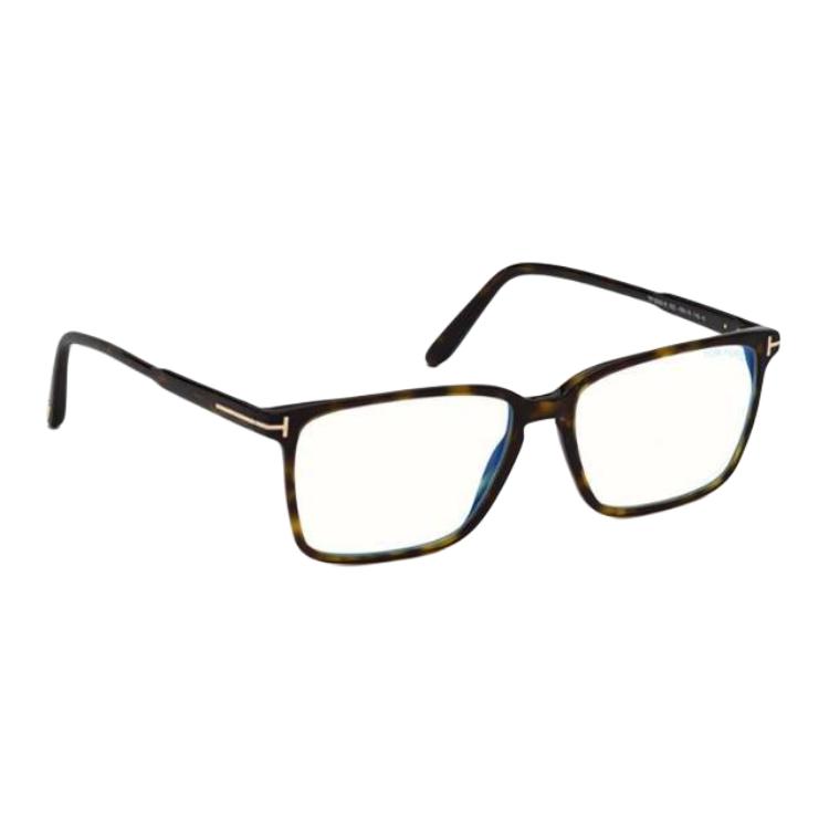 (Women) TOM FORD  Tortoiseshell Irregular Optical Glasses with Logo Detail. FT569654052 圖 3