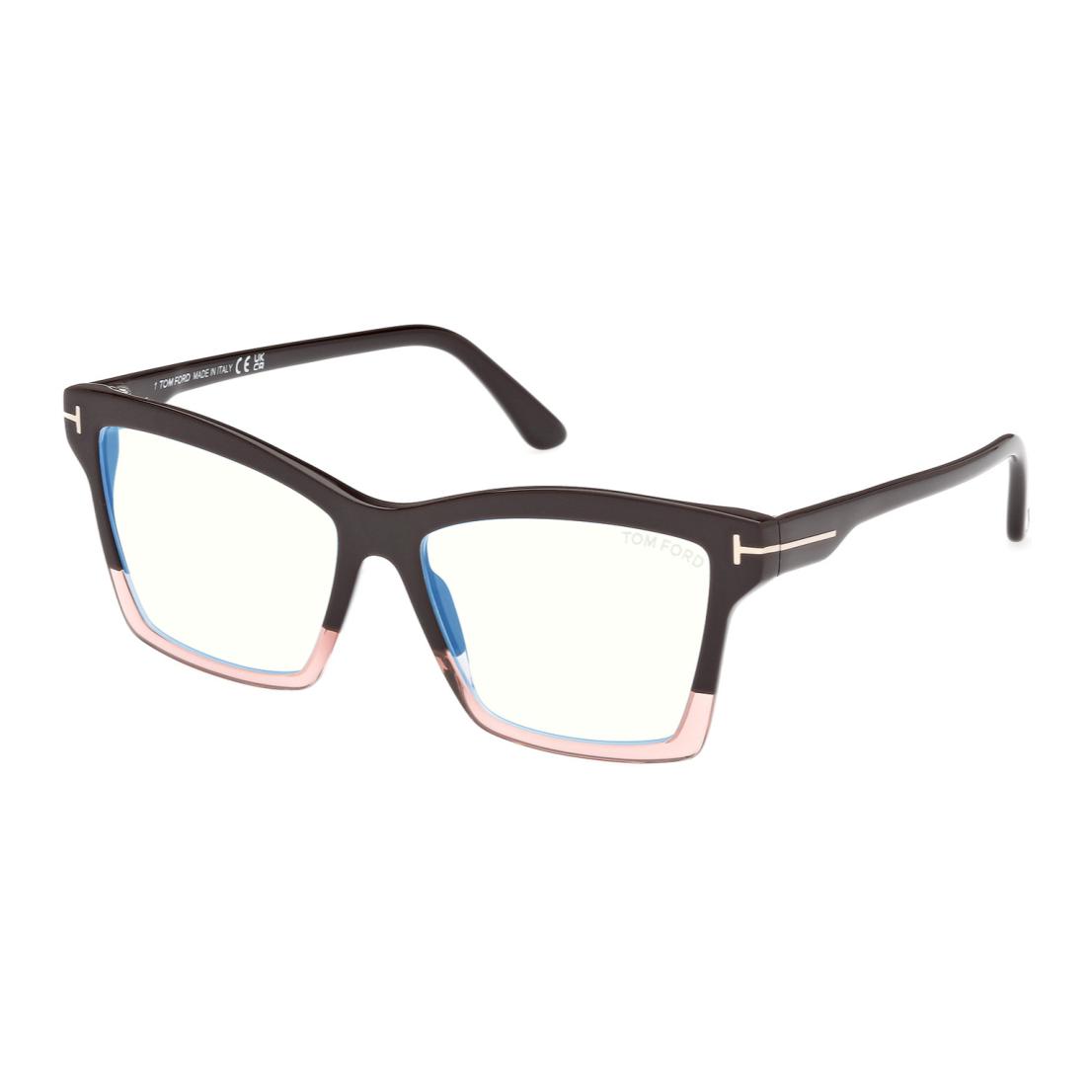 (Women) TOM FORD Butterfly Optical Glasses  Black/Pink Logo Design. FT5964B-050 圖 2