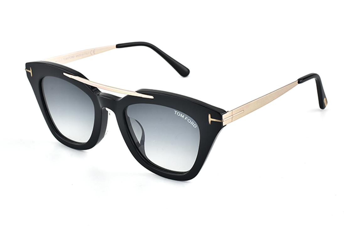 Order (W) 湯姆福特TF不規則合金鏡框太陽眼鏡，附Logo，多色可選。 TF0575F