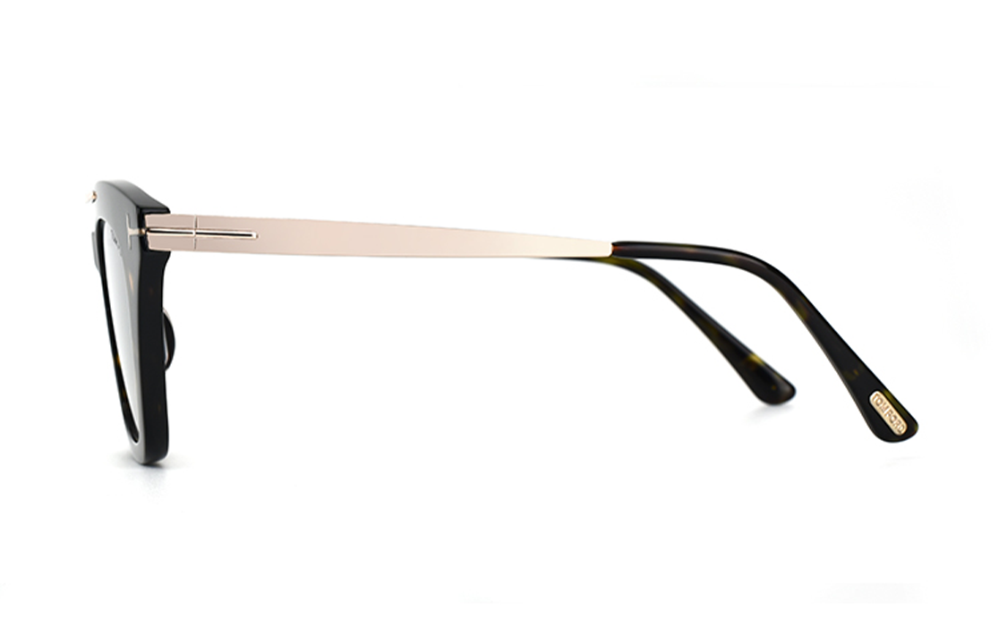 Sizing (W) 湯姆福特TF不規則合金鏡框太陽眼鏡，附Logo，多色可選。 TF0575F