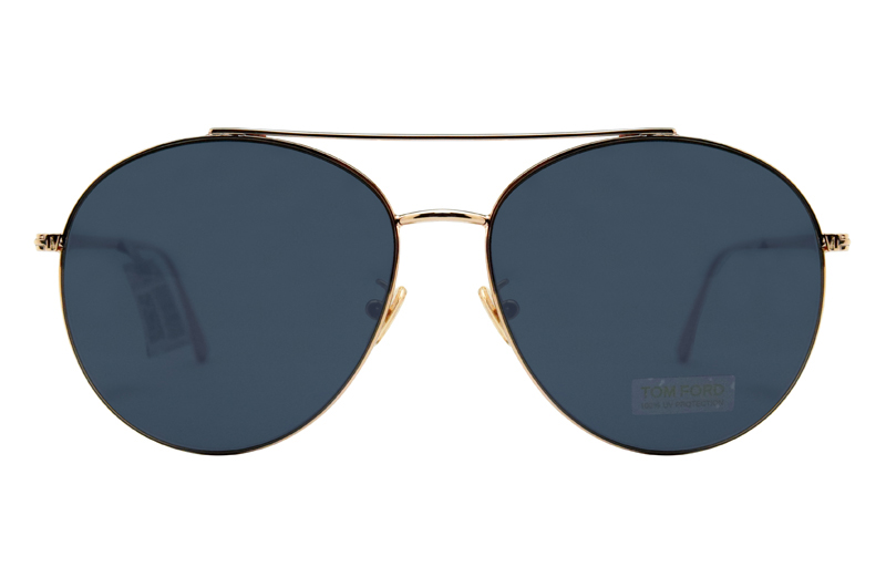 (Women) Tom Ford TF Full-Frame Classic Aviator Gradient Sunglasses Gray Purple Unisex Trendy Style TF0757-D-28A 圖 3